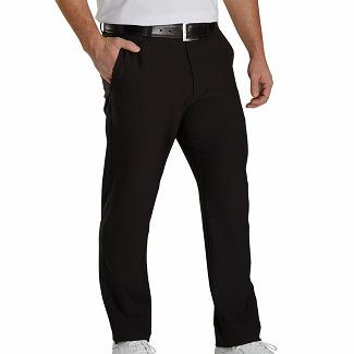 Men's Footjoy Golf Tour Pants Black NZ-326357